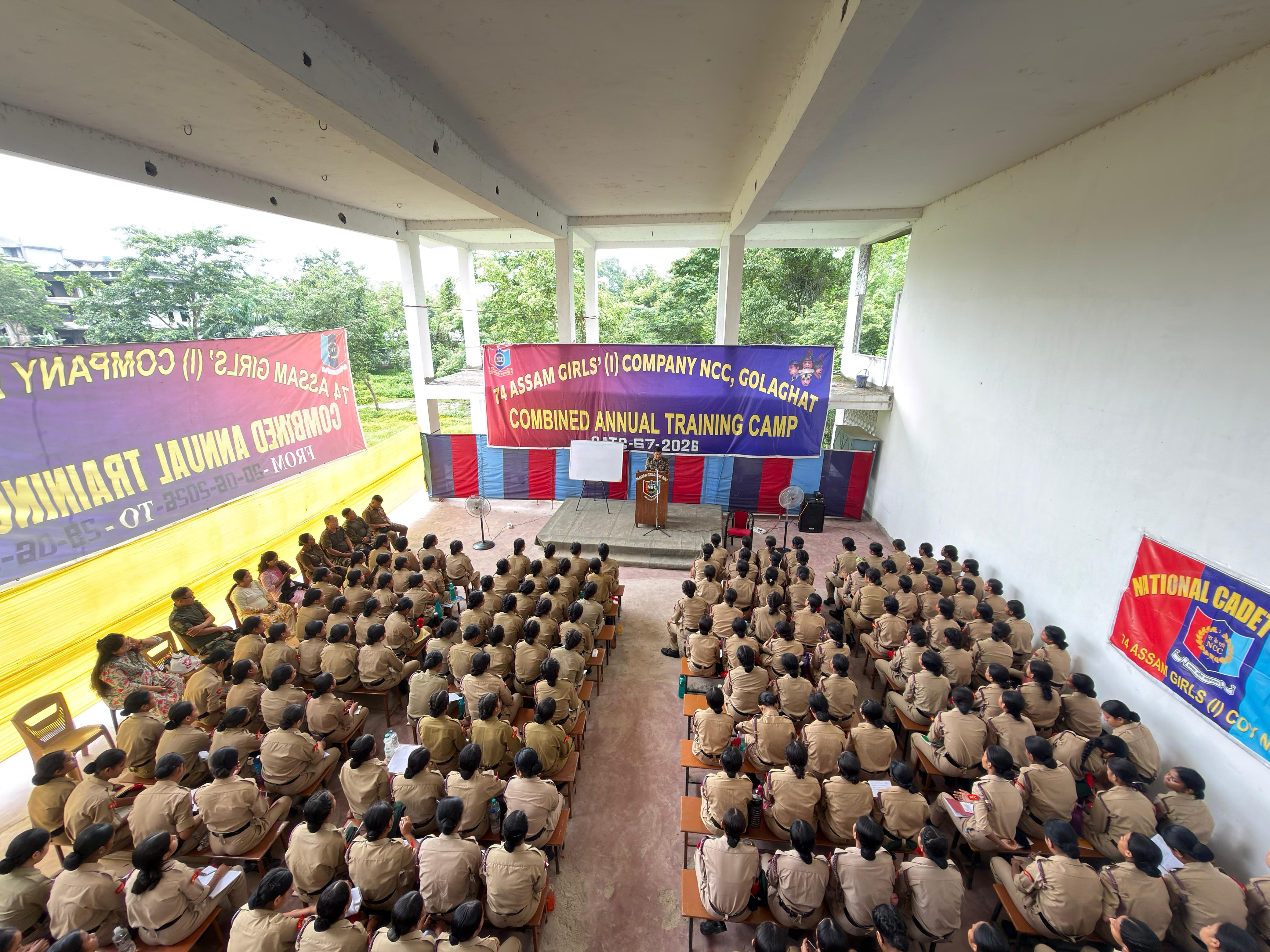 Combined Annual Training Camp (CATC)-67 Successfully Concludes at Don Bosco College, Golaghat